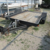 '94 Redman Homes BH tilt bed trailer registration only, 74