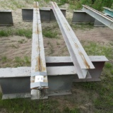 Homemade blasting/coating stands, bid X2 approx 12ft wide by 22
