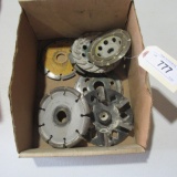 Cement grinding discs