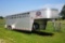 2015 Exiss 24 ft. livestock trailer, 7 ½ ft. wide, 2 dividers/split gates,