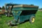 Grain-O-Vator, single axle auger wagon w/ rear self unloading auger