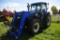 NH T6.165 FWA tractor w/ cab, heat & air, 3-outlets, rear tire wgts, 460/85