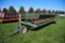 SI pull type steel hay/feeding wagon on single axle & dolly wheels