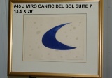 Joan Miro: Cantic del Sol Suite, 7