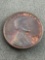 1958-D DELAMINATION Wheat Cent