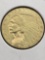 1911 $2 1/2 Indian Gold AU55