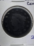1826 Large Cent F12