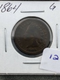 1864 Indian cent G4