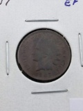 1907 Indian cent EF