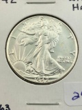 1942 Walking Liberty half MS63