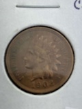 1902  Indian cent XF