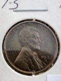 1937-S Wheat Cent BU R/B