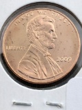 2009 Lincoln cent DOUBLE THUMB ERROR