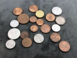Bag of 20 coins/tokens