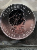 Canada Silver Dollar Wolf Rev