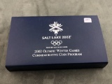 2002 Olympic Proof Silver dollar
