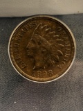 1898 Indian cent ANACS MS63