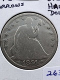 1854-O Seated Liberty Half dollar G4