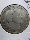 1911 Barber Half dollar G4