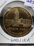1933/4 World's Fair Goodluck Token