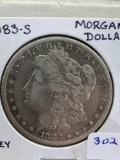 1883-S Morgan Dollar VF20 KEY