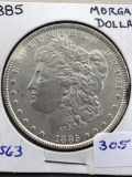 1885 Morgan Dollar MS63