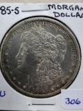 1885-S Morgan Dollar AU