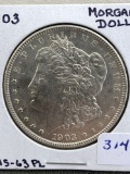 1903 Morgan Dollar MS63