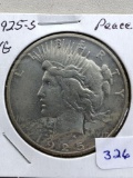 1925-S Peace Dollar VG8