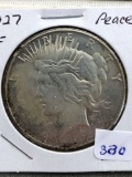 1927 Peace Dollar VF