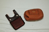 Shell Pouch & Ben Pearson Leather Belt Pouch