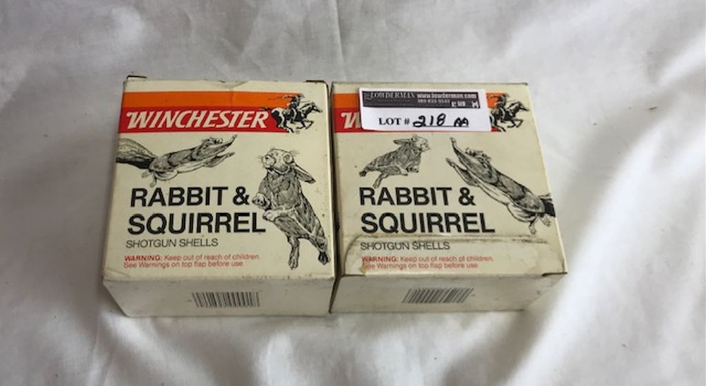 One Full Vintage Box of 25 Winchester Ranger 2 3/4 12-Ga. 4-Shot