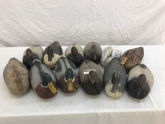 (12) Majestic Plastic Decoys or Animal Trap