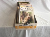Box of (40) Gun Dog Magazines