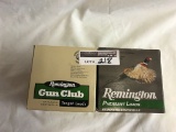 (1) Remington Gun Club & (1) Remington Pheasant Loads 12 Ga. 2 3/4