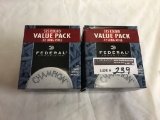 (2) Boxes Federal 22 Long Rifle Bullets
