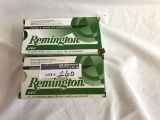 (2) Boxes Remington UCM Pistol & 95 Gr. MC L380AP Revolver Bullets