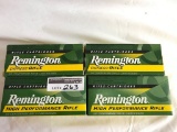 (4) Boxes Remington High Performance Rifle Bullets 50 Gr. PSP