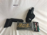 Sack-Ups Rifle/Shotgun Sack, Uncle Mike's Size 15 Pistol Holder & Butt Stock