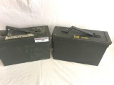 (2) Ammo Boxes