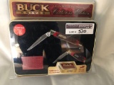 Buck Knives Limited Production Collector's Edition 372 Muskrat & 380 Mini Trapper With Tin