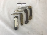 (4) Pocket Knives