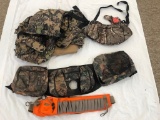 Tree Stand Seat, Bullet Belt, Insulated Sling & Accessory Belt