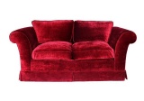 Burgundy Love Seat From Jesse Tyler Birthday