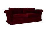 Burgundy Sofa