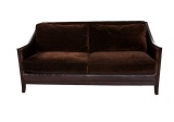 Study In Brown Sofa