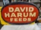 David Harum Feeds Sign 45” W