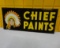 Chief Paints 2 Sided Sign 28” W