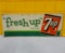 “Fresh Up” With 7Up Sign 30” W