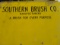 Southern Brush Co. 2 Sided Display Rack 17” W X 34” H